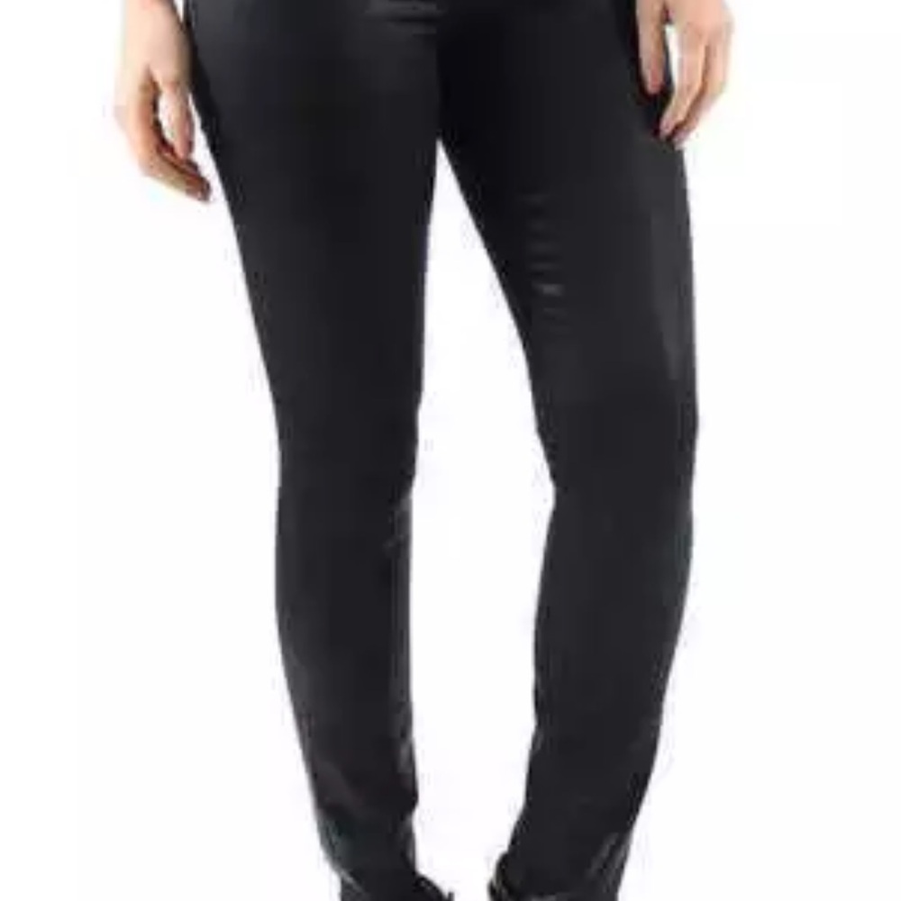 Level 99 coated black skinny jeans size 29/8